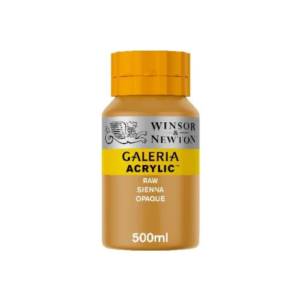 Rea Galeria Akryl 500Ml Rå Sienna Ogenomskinlig 553