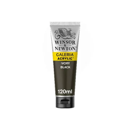 Fri frakt Galeria Akryl 120Ml Elfenben Black 331