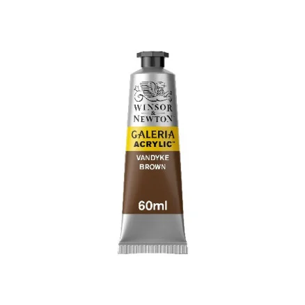 Trygg betalning Galeria Akryl 60Ml Vandyke Brun 676