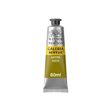 I lager Galeria Akryl 60Ml Grön Guld 294