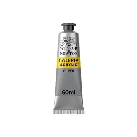Billigare Galeria Akryl 60Ml Metallic Silver 617