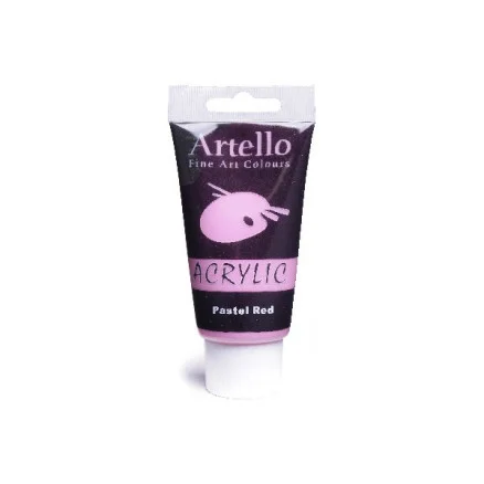 Artello akryl 75ml Pastellröd Sänkt pris