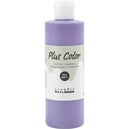 Plus Color Hobbyfärg, dark lilac, 250 ml/ 1 flaska Billig