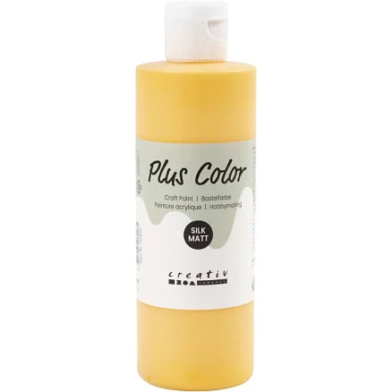 Plus Color Hobbyfärg, yellow sun, 250 ml/ 1 flaska Outlet