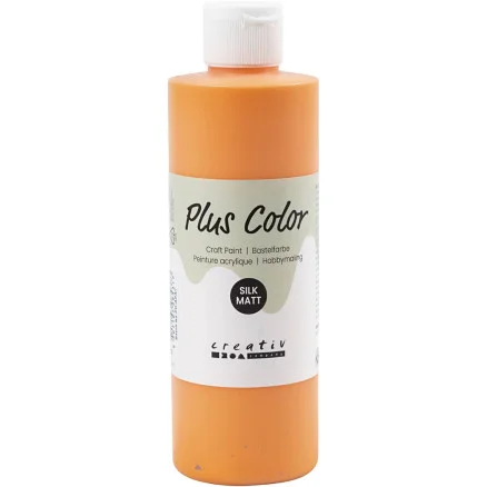 Lågt pris Plus Color Hobbyfärg, pumpkin, 250 ml/ 1 flaska