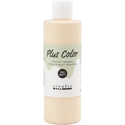 Plus Color Hobbyfärg, ivory, 250 ml/ 1 flaska Endast idag