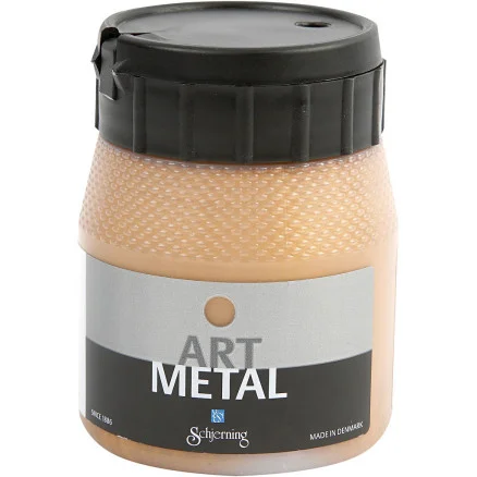Begränsad tid Hobbyfärg Metallic, Mörkt guld (5106), 250ml/ 1 flaska.