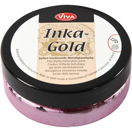 Inka Gold, magenta, 50 ml/ 1 burk Säker betalning