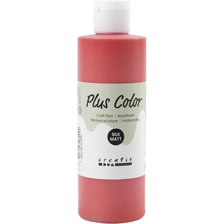 Plus Color Hobbyfärg, crimson red, 250 ml/ 1 flaska Köp online