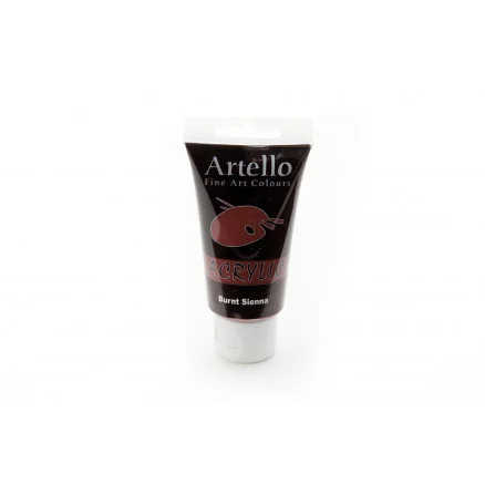 Artello Akrylfärg/Konstnärsfärg Brun sienna 75ml Begränsad tid