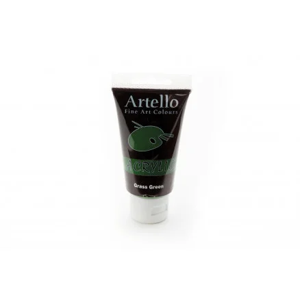 Artello Akrylfärg/Konstnärsfärg Gräsgrön 75ml Outlet