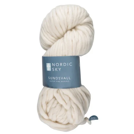 Nordic Sky Sundsvall Super Fine Merino Garn – Natur Kampanj