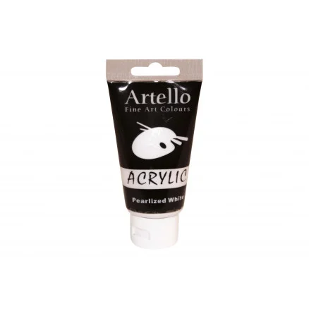 Artello Akrylfärg/Konstnärsfärg Pärlvit 75ml Köp online
