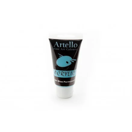 Artello Akrylfärg/Konstnärsfärg Ljusblå 75ml Populär