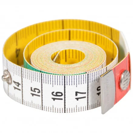 Fynd Måttband med tryckknappar 150cm/60