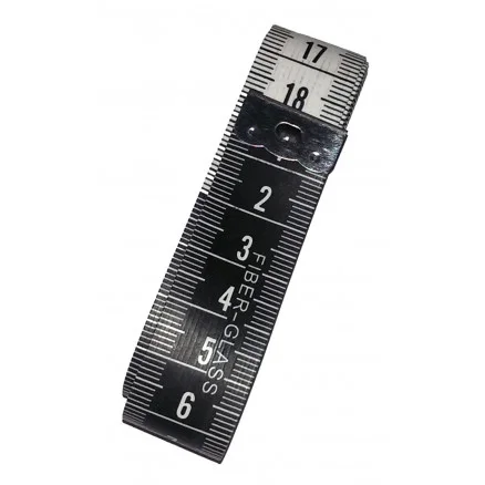 Kampanj Måttband Vit/Svart 1,5m (150 cm)