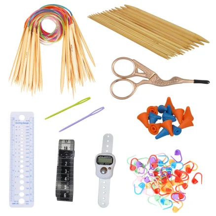Musthaves till nybörjaren inom stickning – Stickstart-set Erbjudandepris