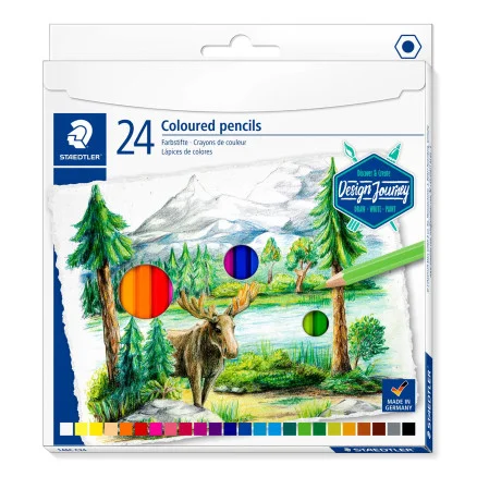 Erbjudandepris Staedtler Design Journey Färgpennor – 24 st.