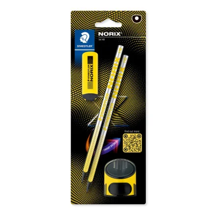 Staedtler Norix HB pennset – gult Rea