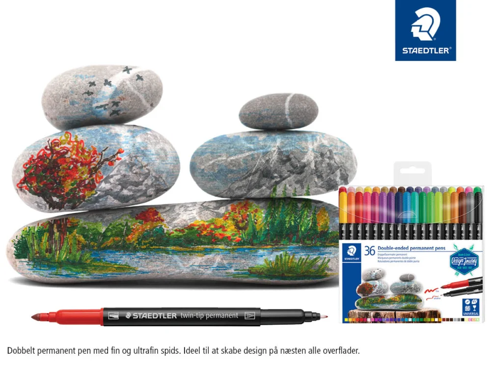 Staedtler Duo Permanent – 36 stk. Ass. 3187 TB36 02 Rea