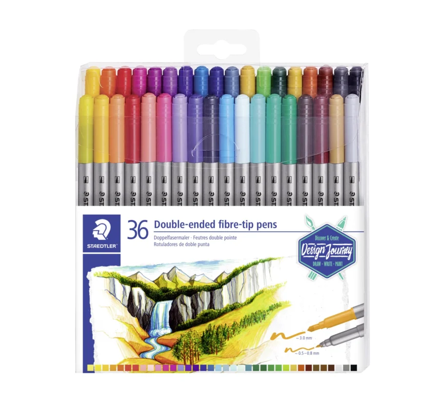 Staedtler Duo tusser 36 stk Populärt val