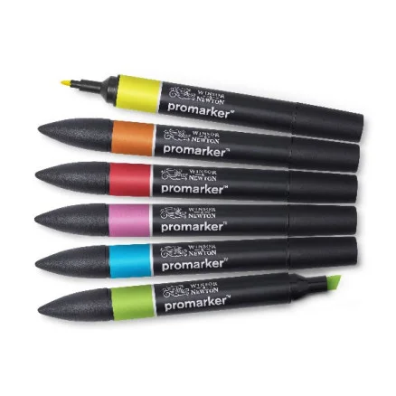 Promarker 6st livfulla toner Utförsäljning
