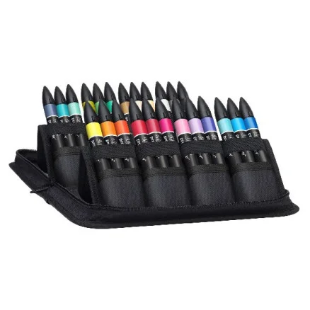 Promarker set 24st konst & illustration i plånbok Begränsat antal