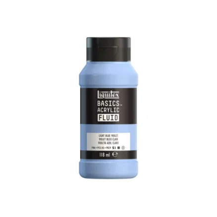 Basics fluid 118ml ljusblå violett rad 680 Expressleverans
