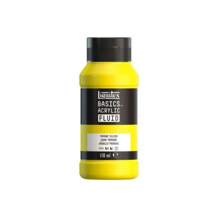 Rabatt Basics fluid 118ml kadmium primärgul rad 410