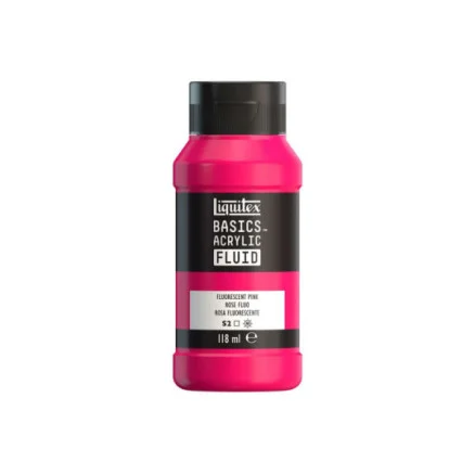 Basics fluid 118ml fluorescerande rosa rad 987 Kundfavorit