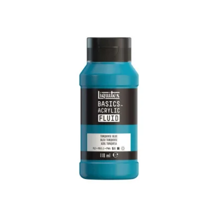 Basics fluid 118ml turkosblå rad 046 Kampanj