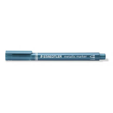Beställ idag Staedtler Marker Tuschpenna Metallic Blå 1-2 mm – 1 st.