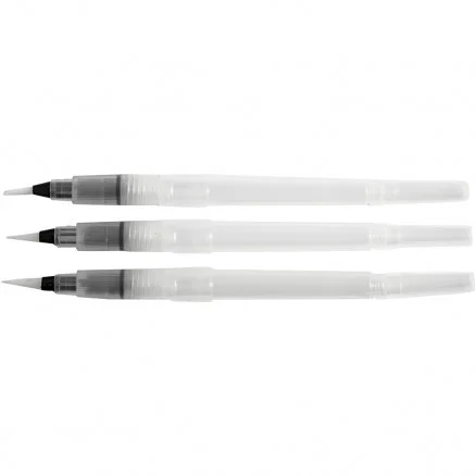 Vattenpenslar, stl. S + M + L, 10 ml, 3 st. Handla nu