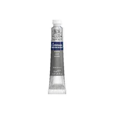 Sista chansen Cotman akvarellfärg 8ml Pewter row 511