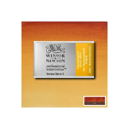 Kundfavorit Akvarellproffspanna Transparent Gold Deep 547