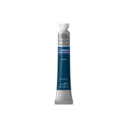 Cotman akvarellfärg 8ml Indigo 322 Säker betalning
