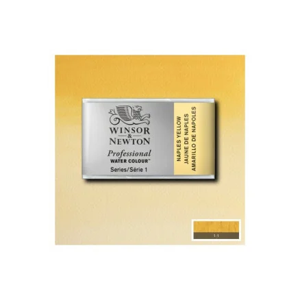 Akvarellfärg proffspanna Naples Yellow 422 Snabb frakt