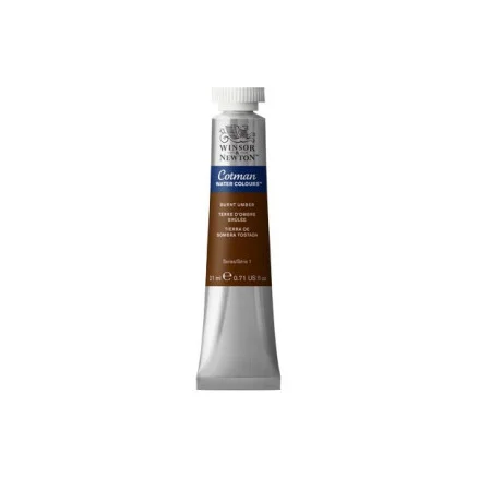 Sista chansen Cotman akvarellfärg 21ml Burnt Umber 076