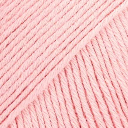 Drops Safran Garn Unicolor 01 Ljus Rosa Lägg i varukorgen