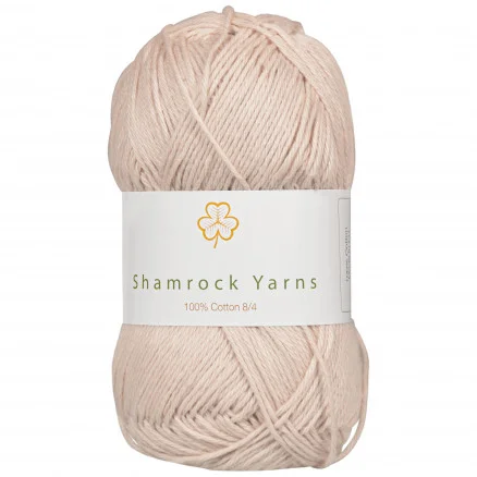 Outlet Shamrock Yarns 100% Bomull Garn 04 Sand