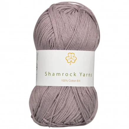 Endast denna vecka Shamrock Yarns 100% Bomull Garn 05 Grå