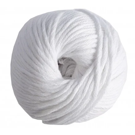 Extra rabatt DMC Natura XL Garn Unicolor 01 Vit