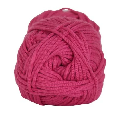 Hjertegarn Cotton 8/8 Garn 434 Mörkrosa Köp online
