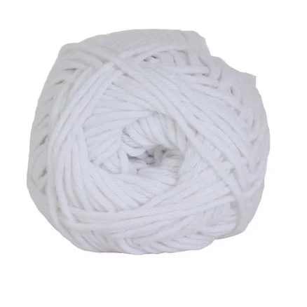 Lägg i varukorgen Hjertegarn Cotton 8/8 Garn 1000 Vit