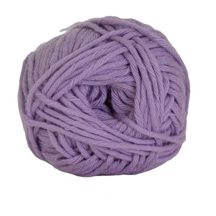 Hjertegarn Cotton 8/8 Garn 3817 Lila Snabb frakt