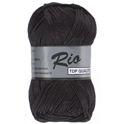 Lammy Rio Garn Unicolor 01 Svart Beställ nu