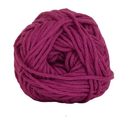 Hjertegarn Bomull 8/8 Garn 4657 Cerise Nyhet