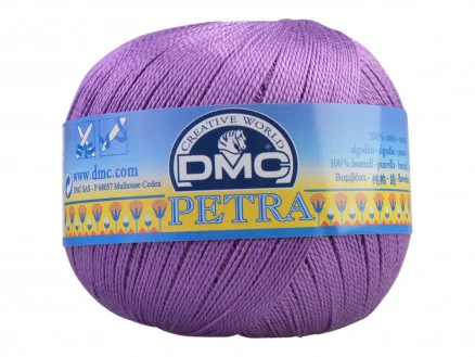 Fynd DMC Petra nr. 5 Virkgarn Unicolor 53837 Lila