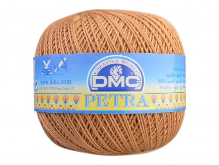 DMC Petra nr. 5 Virkgarn Unicolor 5436 Karamell Billig