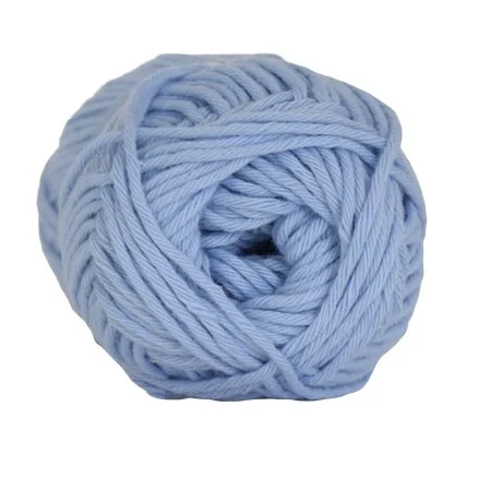 Hjertegarn Cotton 8/8 Garn 603 Babyblå Snabb leverans